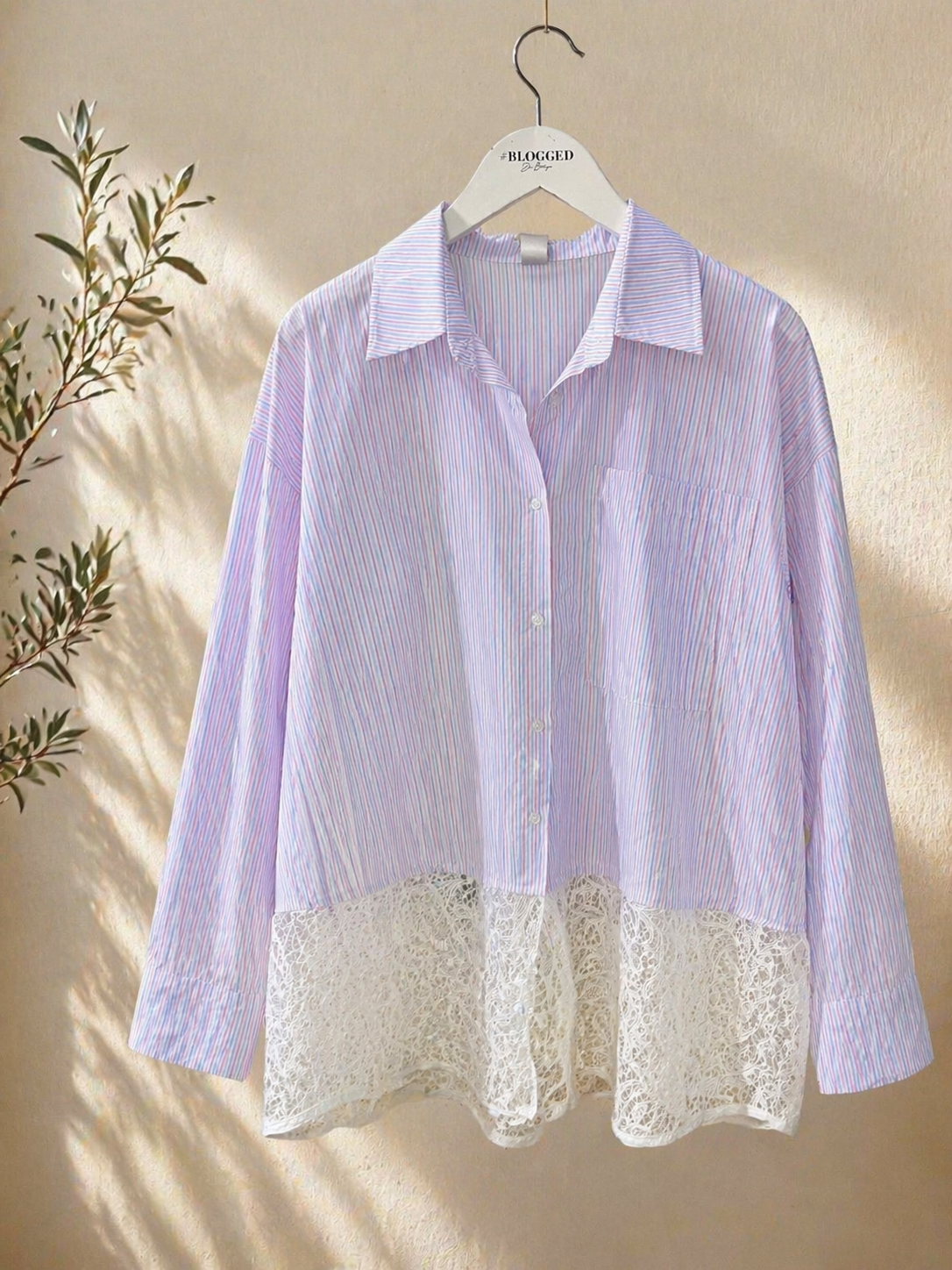 Bluse Spitze