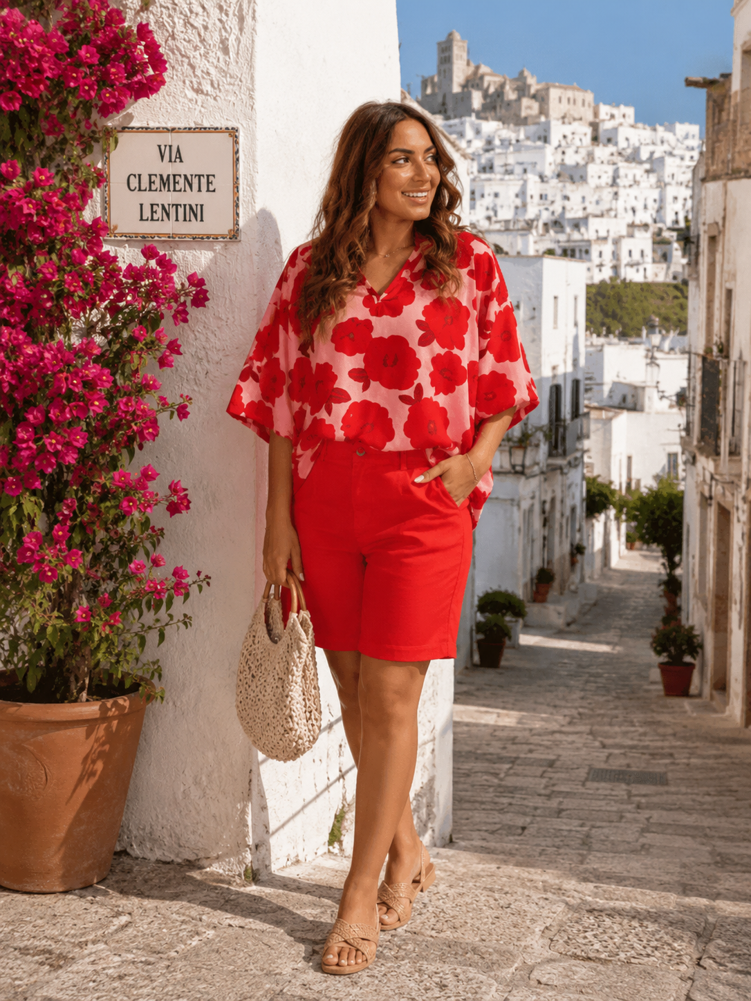 Bluse Floral