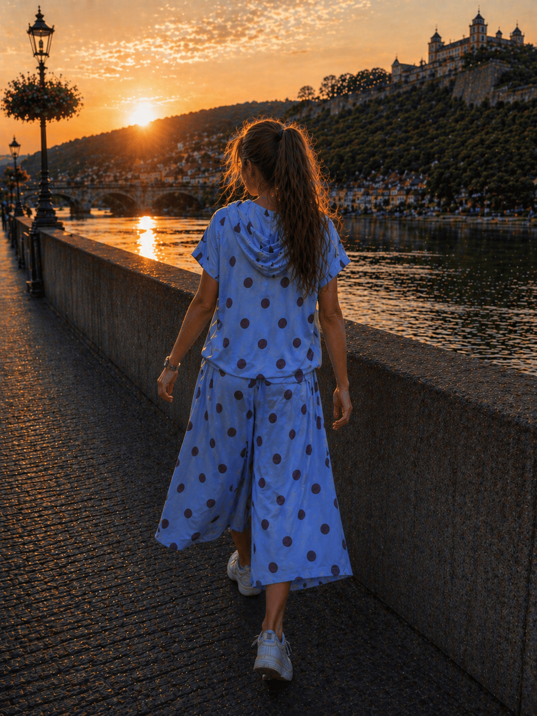 3/4 Hose Polka Dots