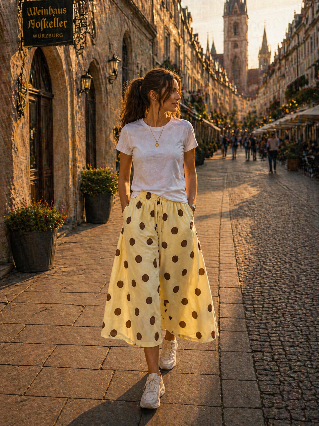 3/4 Hose Polka Dots