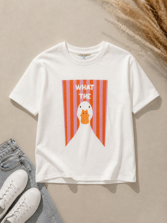 T-Shirt What The Duck