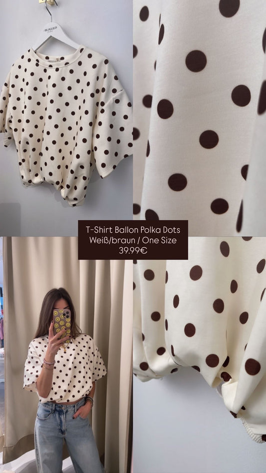 T-Shirt Ballon Polka Dots