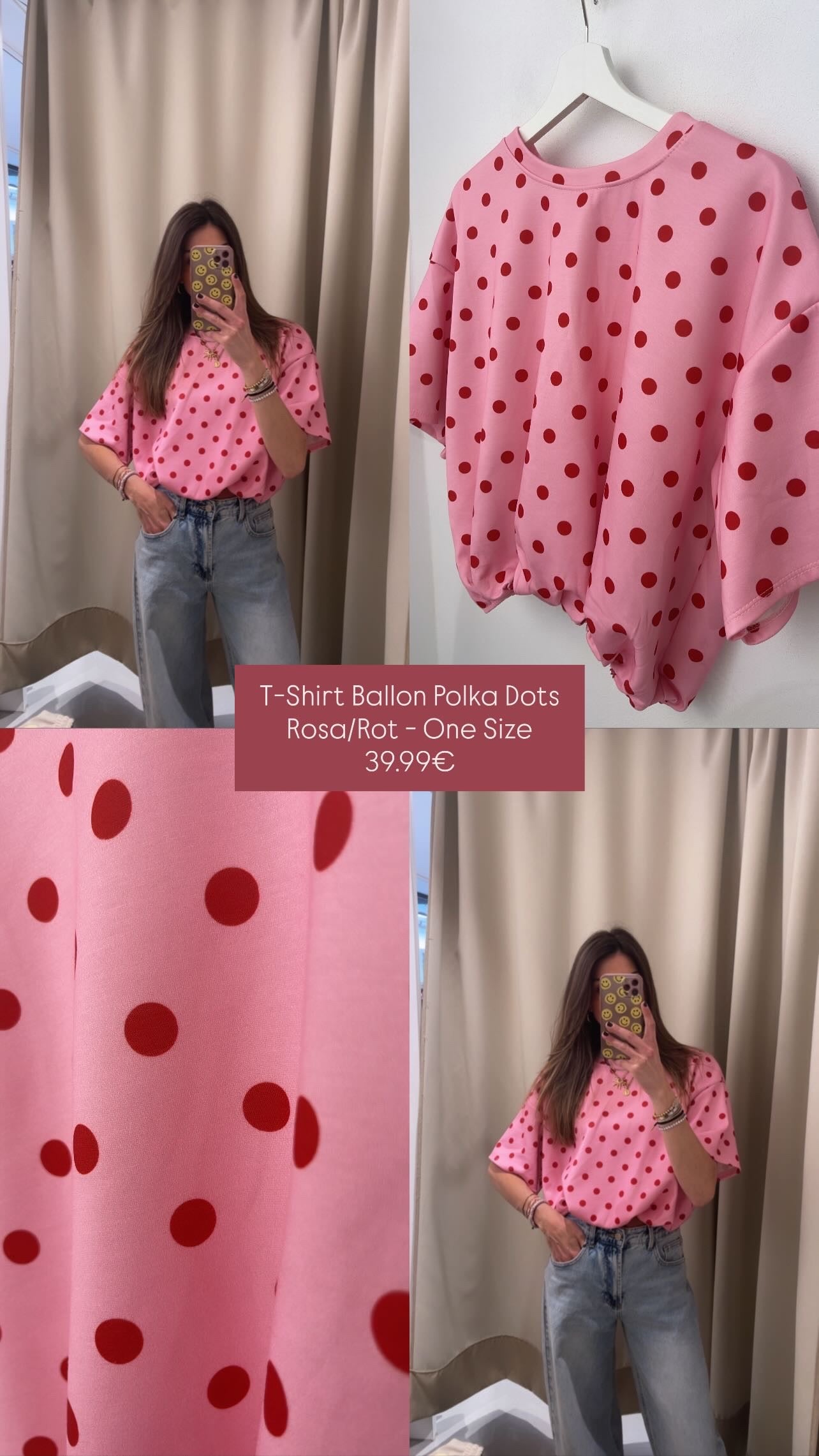 T-Shirt Ballon Polka Dots