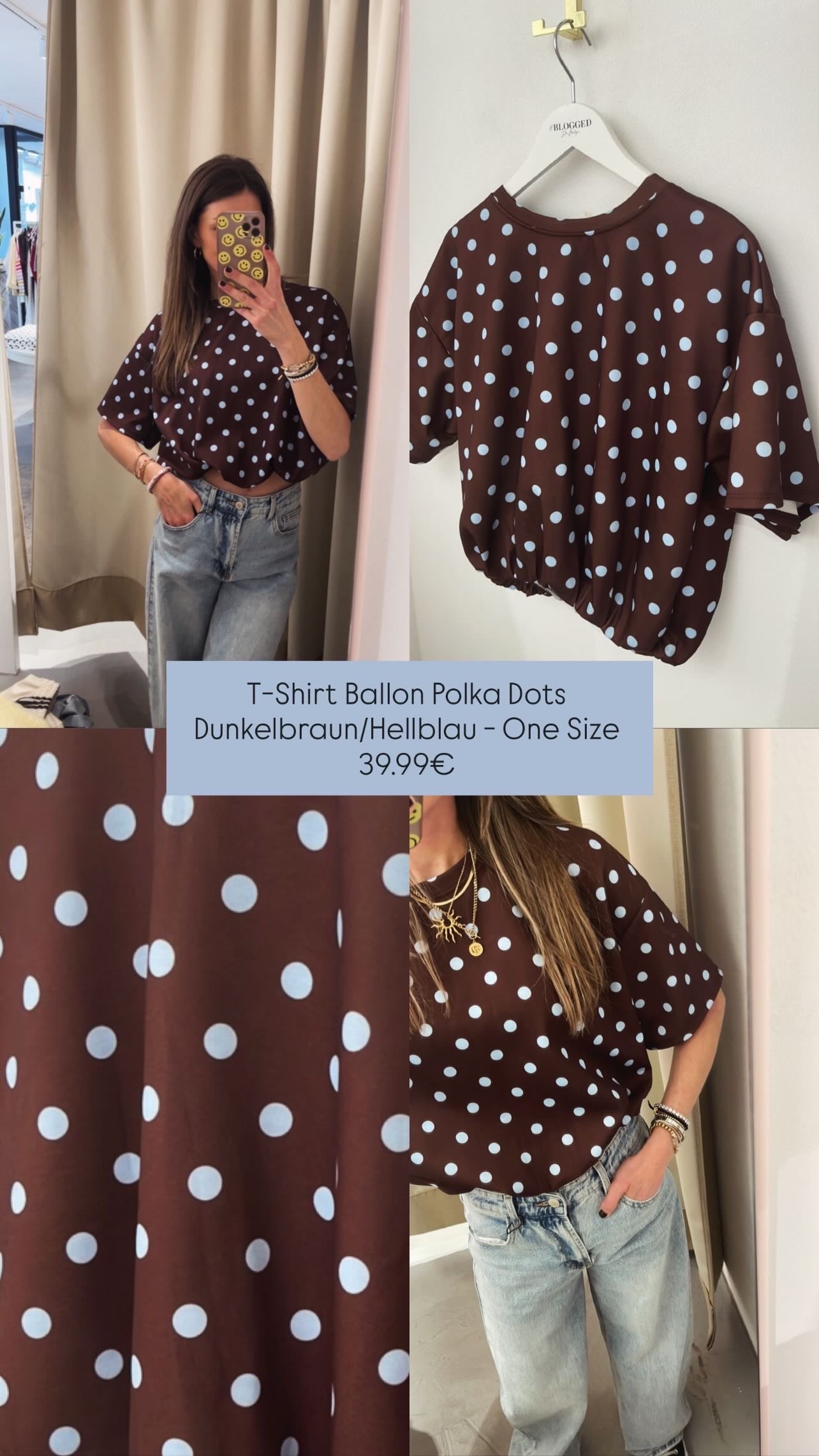 T-Shirt Ballon Polka Dots