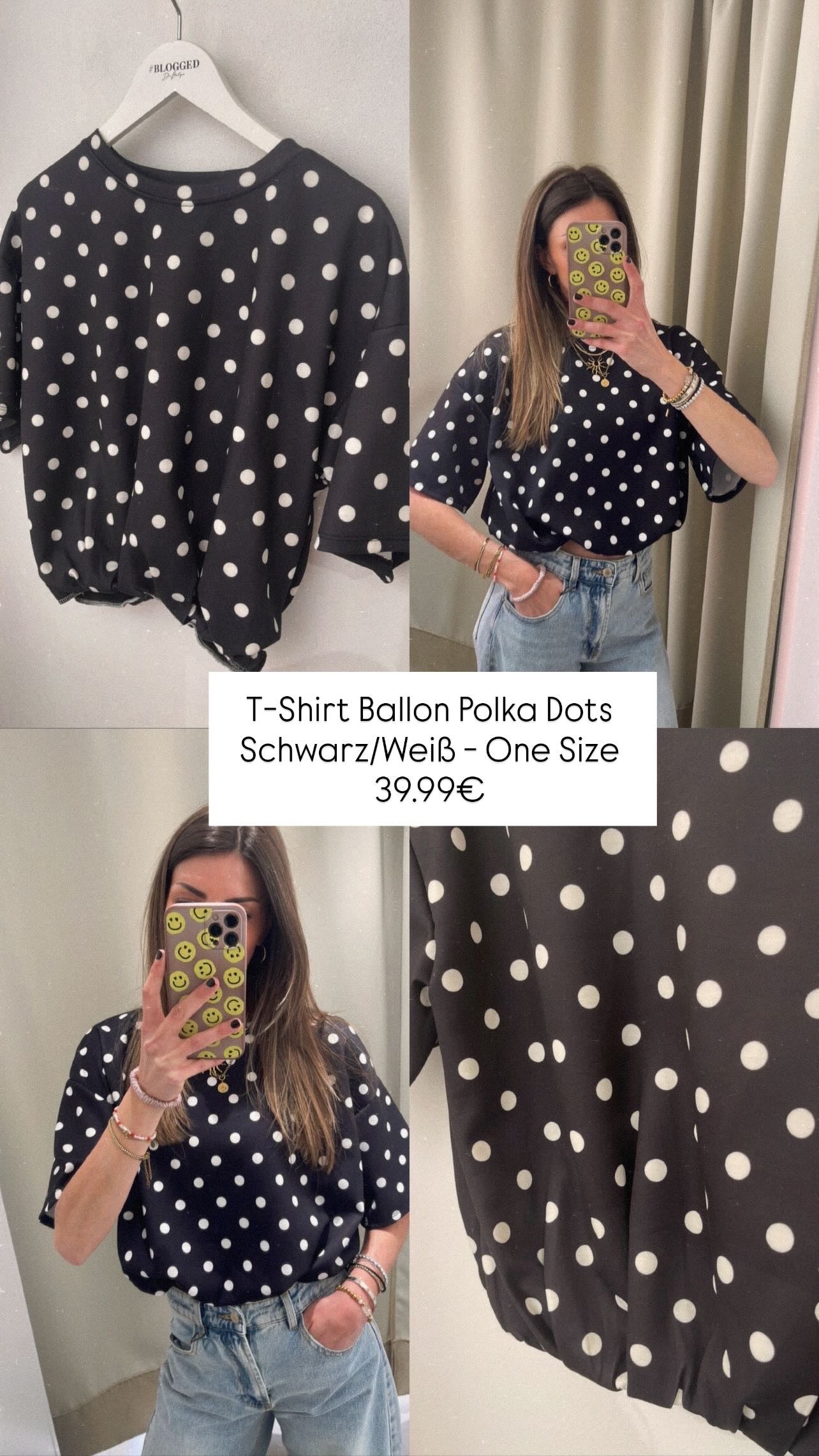 T-Shirt Ballon Polka Dots
