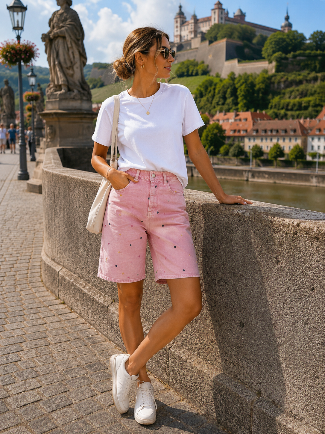 Bermuda Jeans Bunt