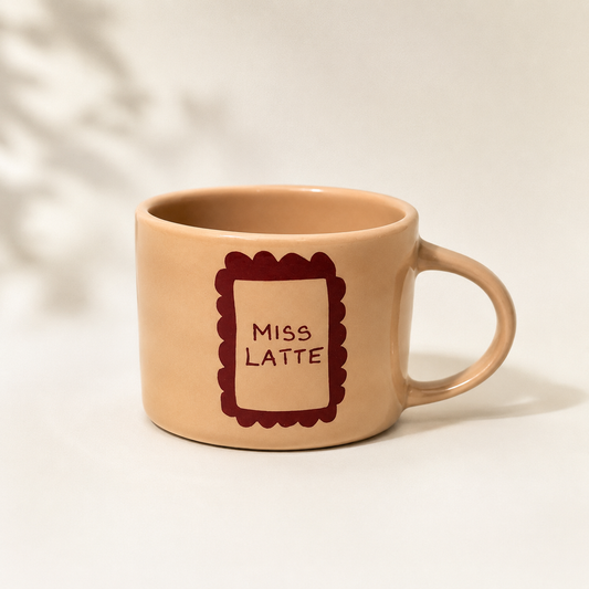 Tasse Beige MISS LATTE