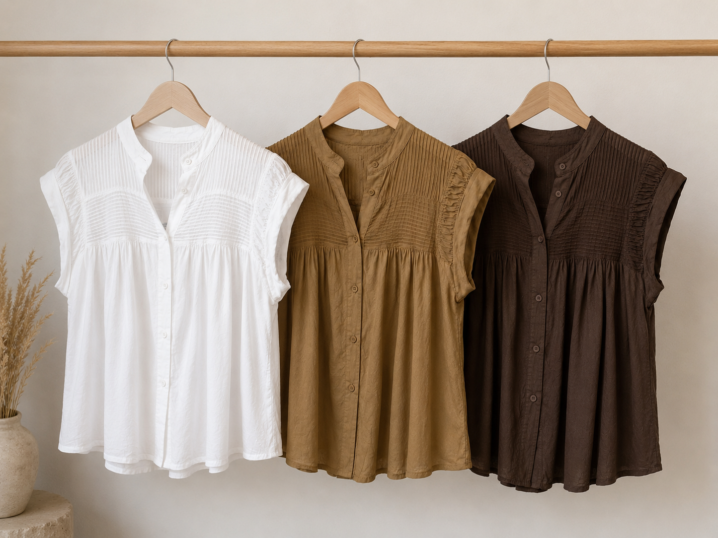 Bluse Rüschen