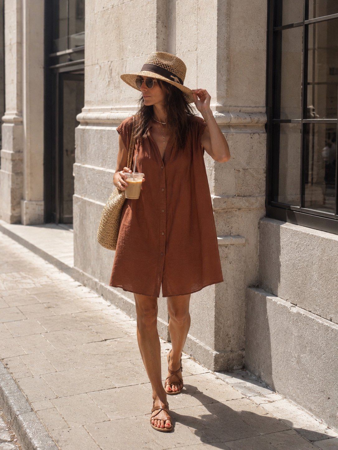 Kleid Midi