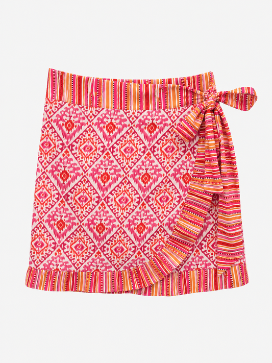 Wickelrock Boho Kurz