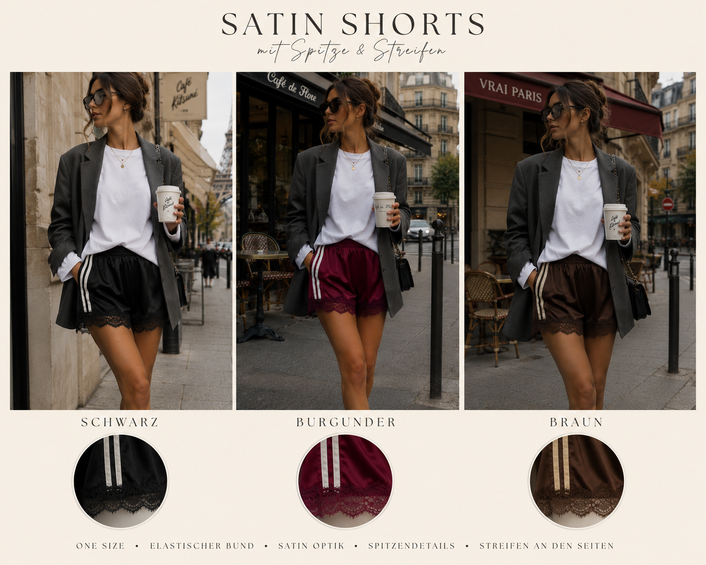 Shorts Spitze