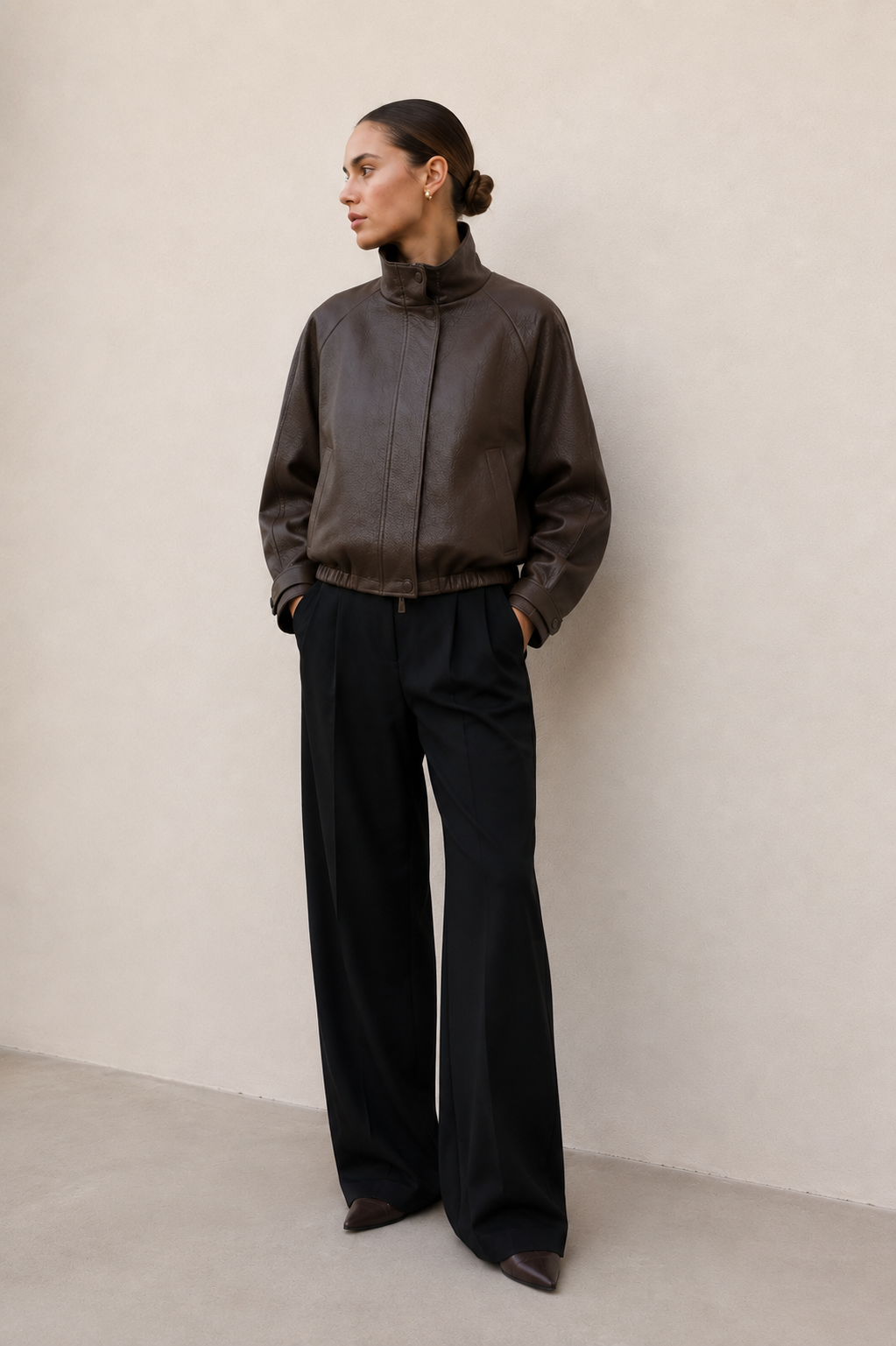 Lederjacke Vegan