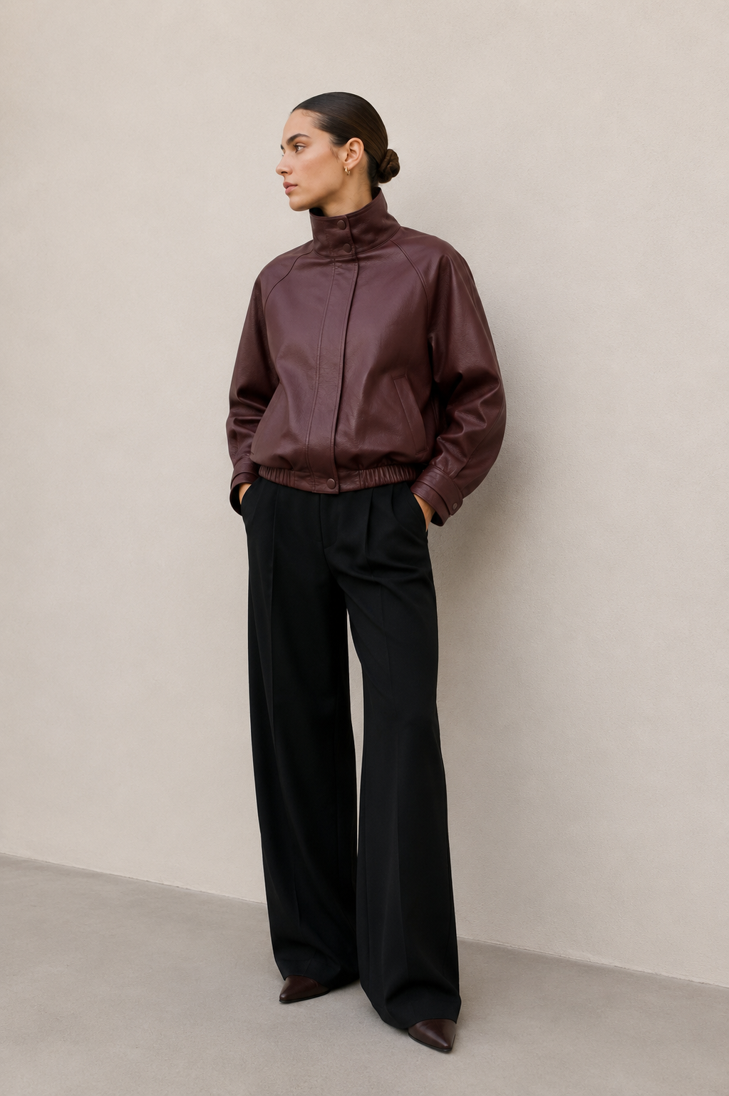 Lederjacke Vegan