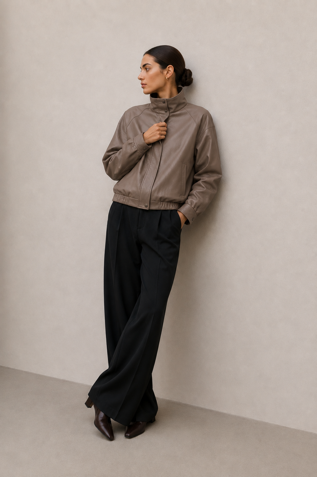 Lederjacke Vegan