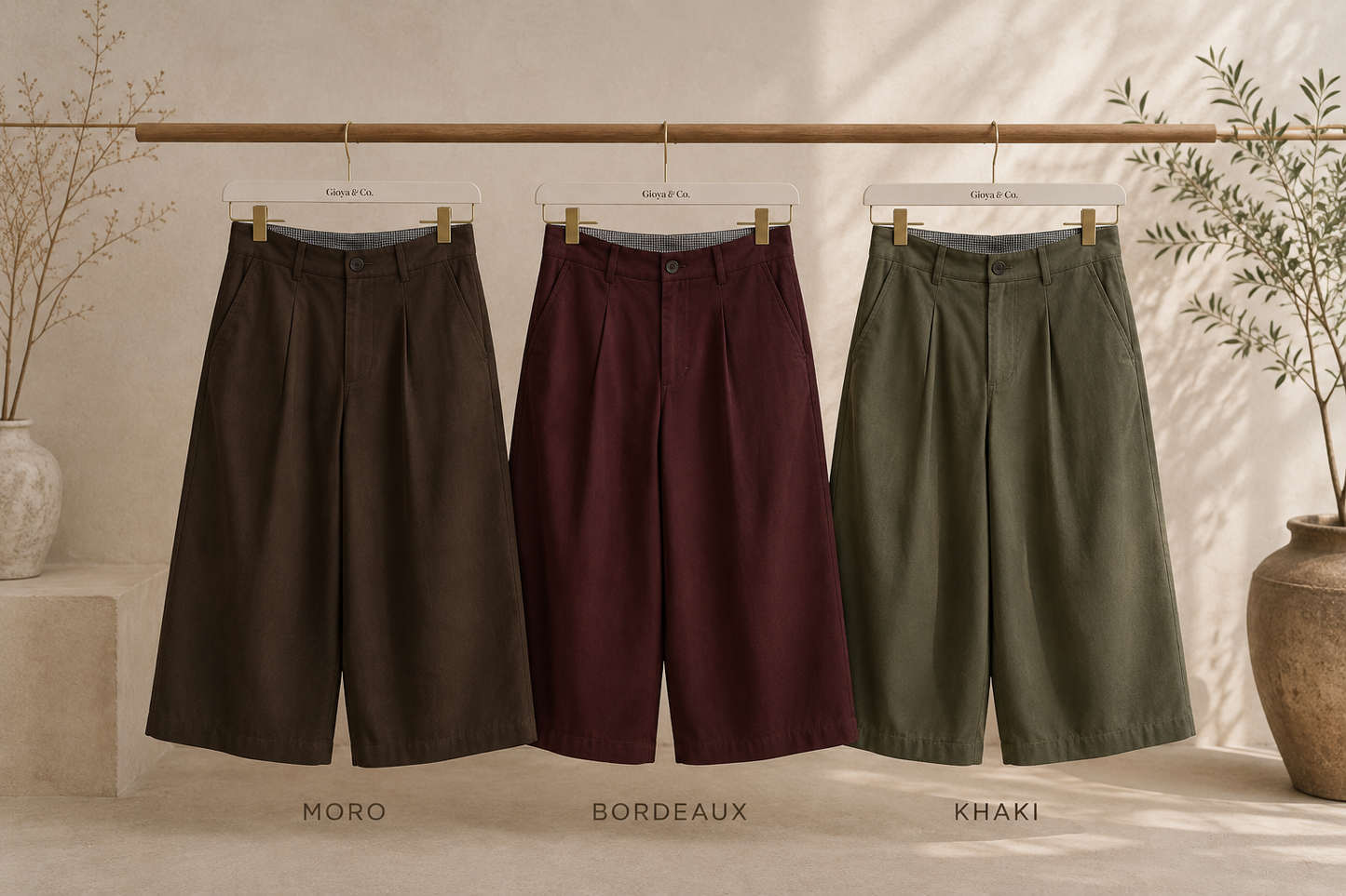 Bundfaltenhose