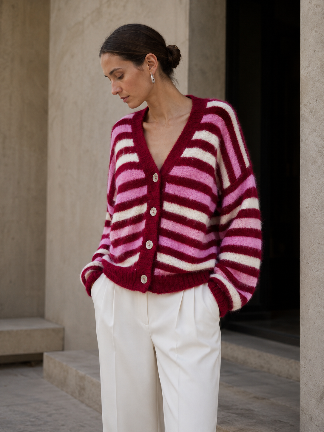 Cardigan Streifen