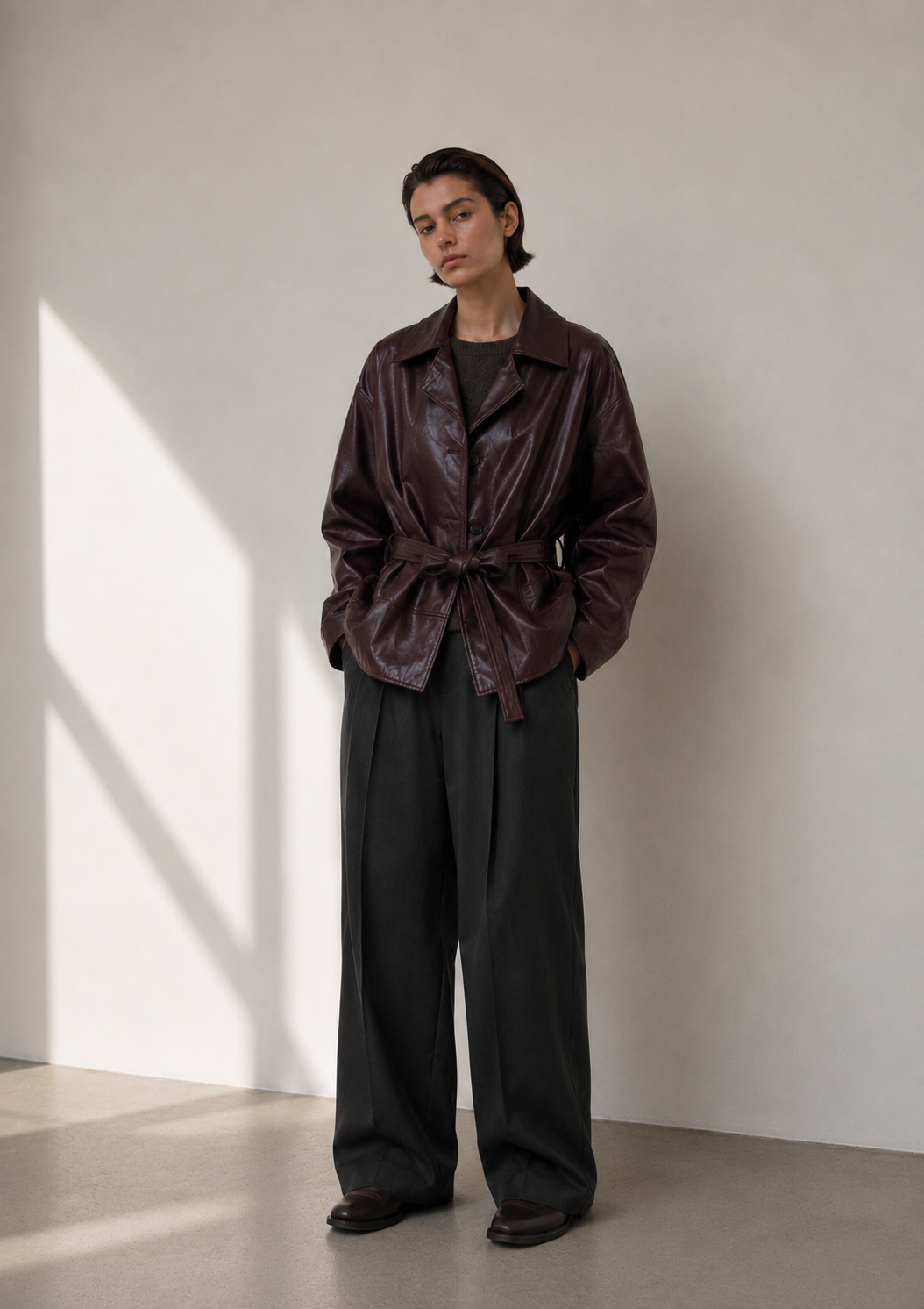 Jacke Vegan Leder