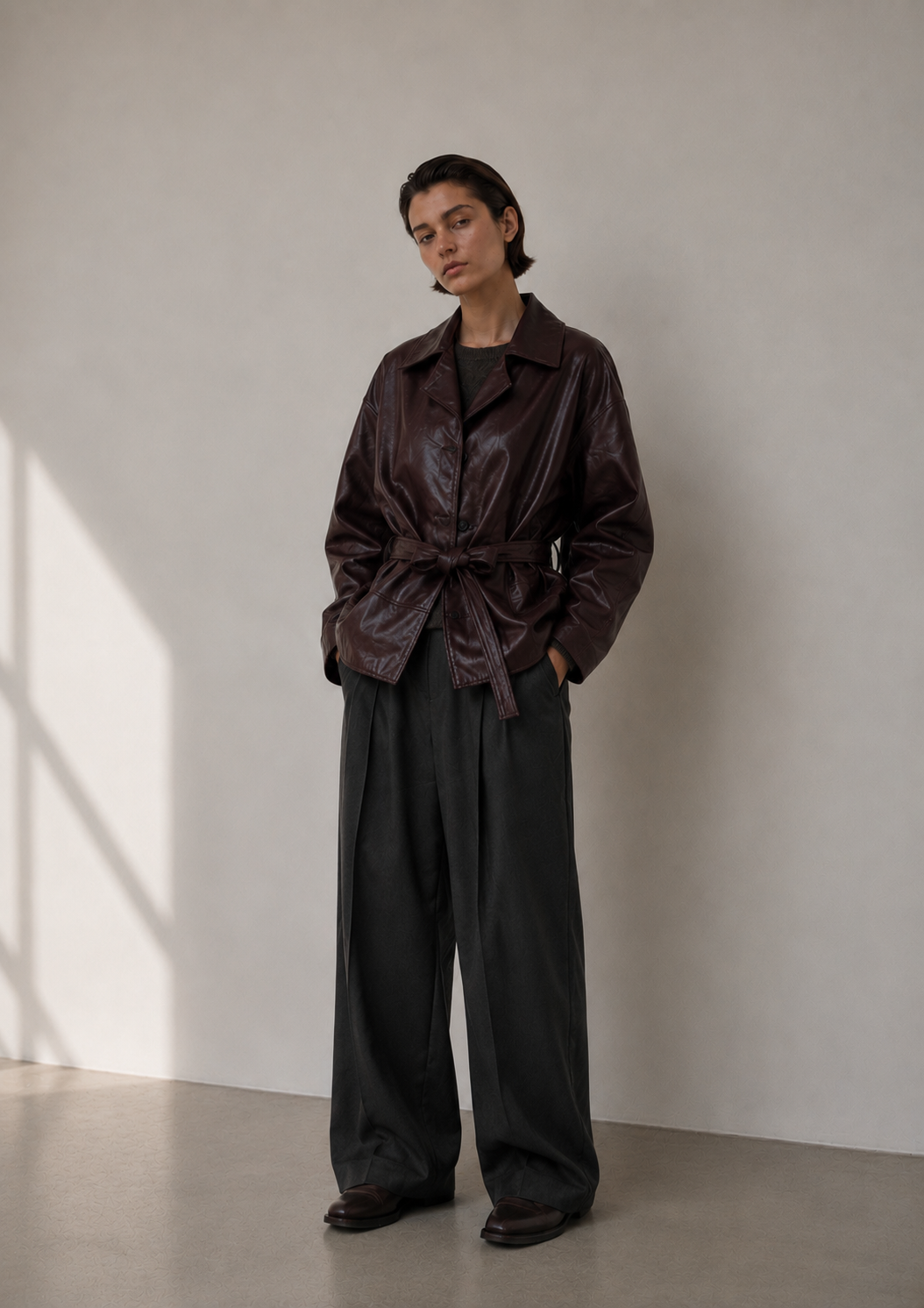 Jacke Vegan Leder