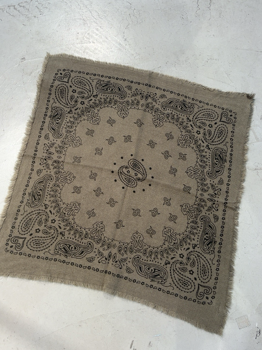 Tuch Paisley Khaki