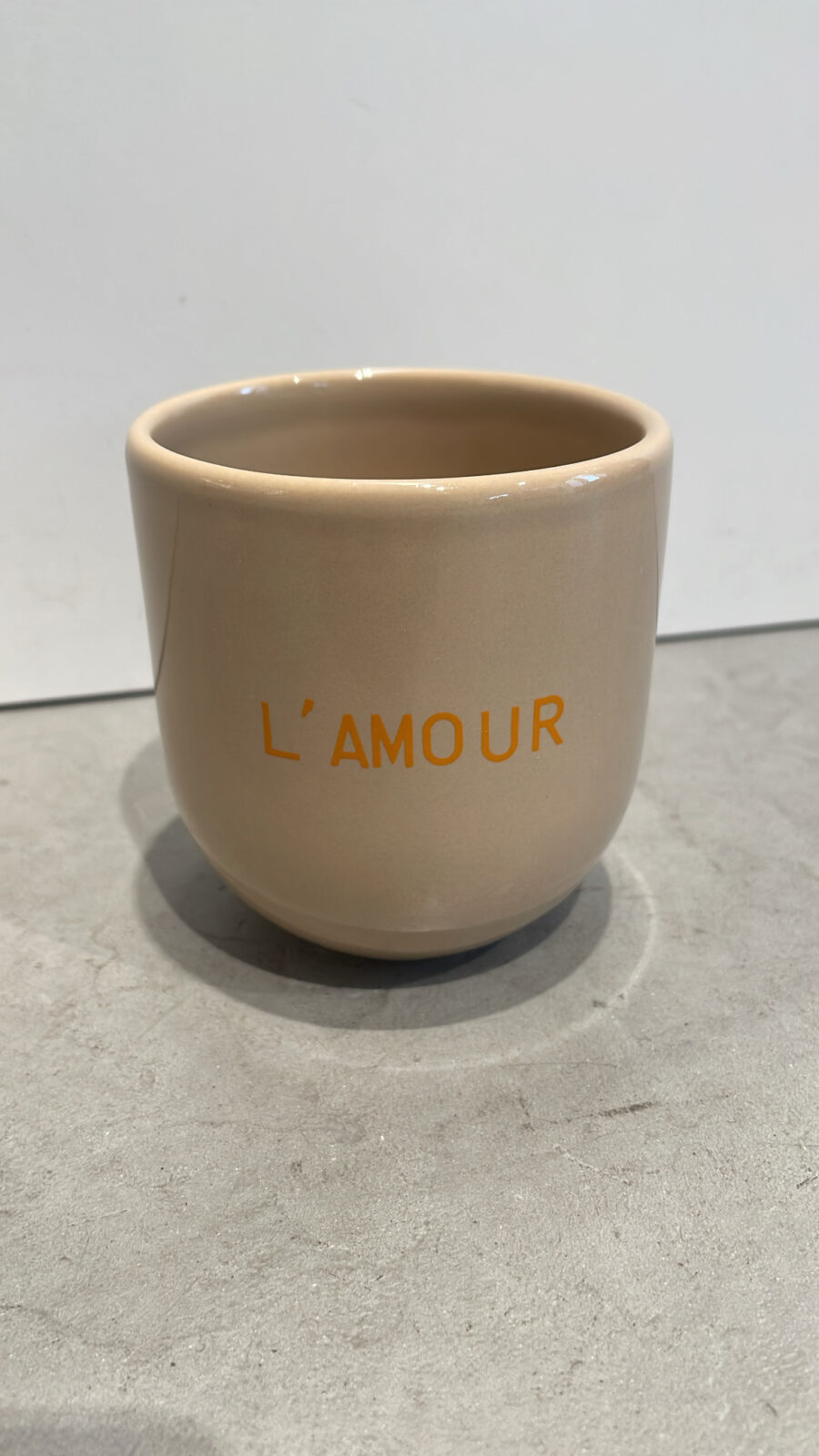 Blogged SiSi Cup L'Amour orange