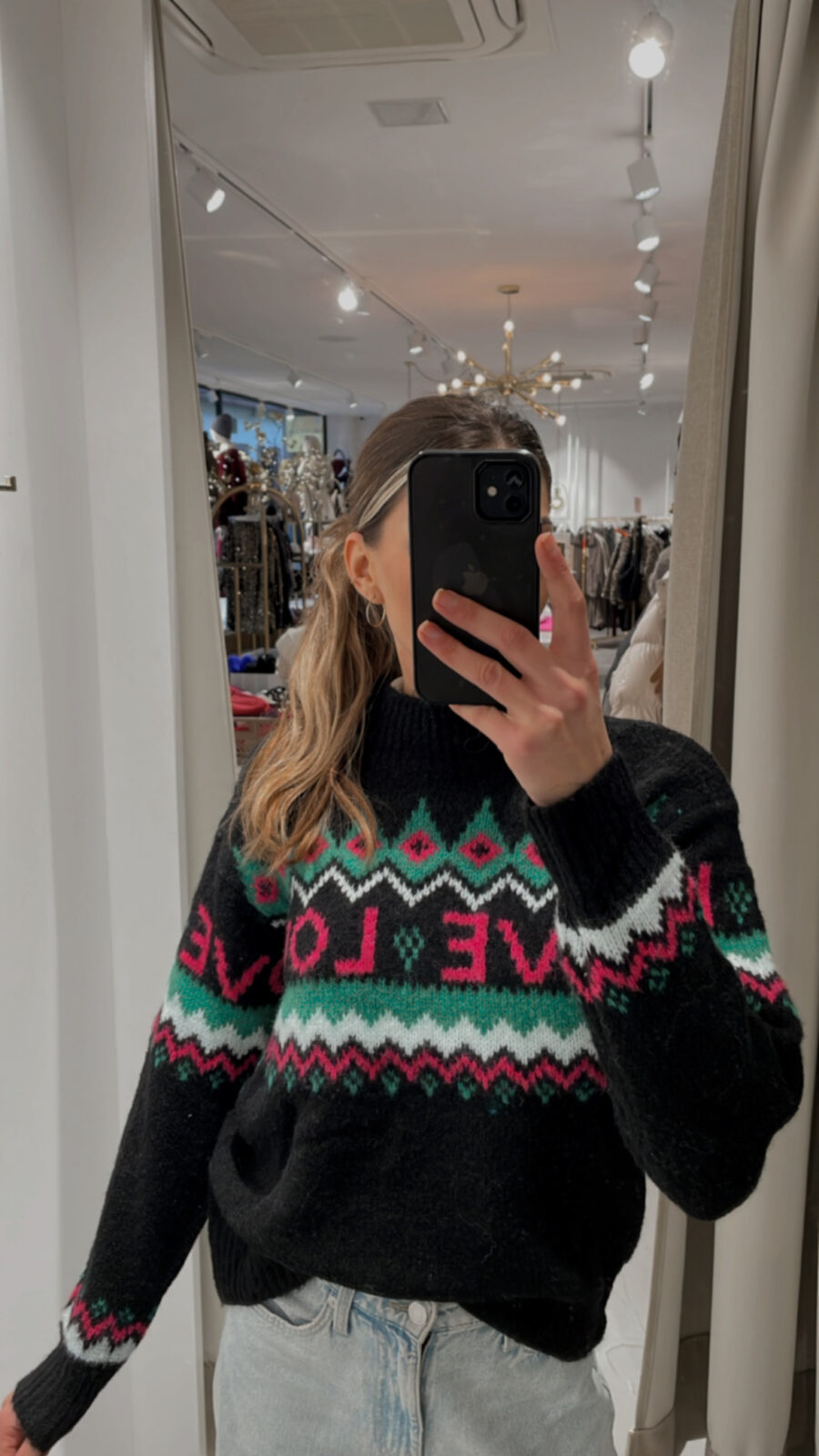 Christmas Strickpullover – Bild 2