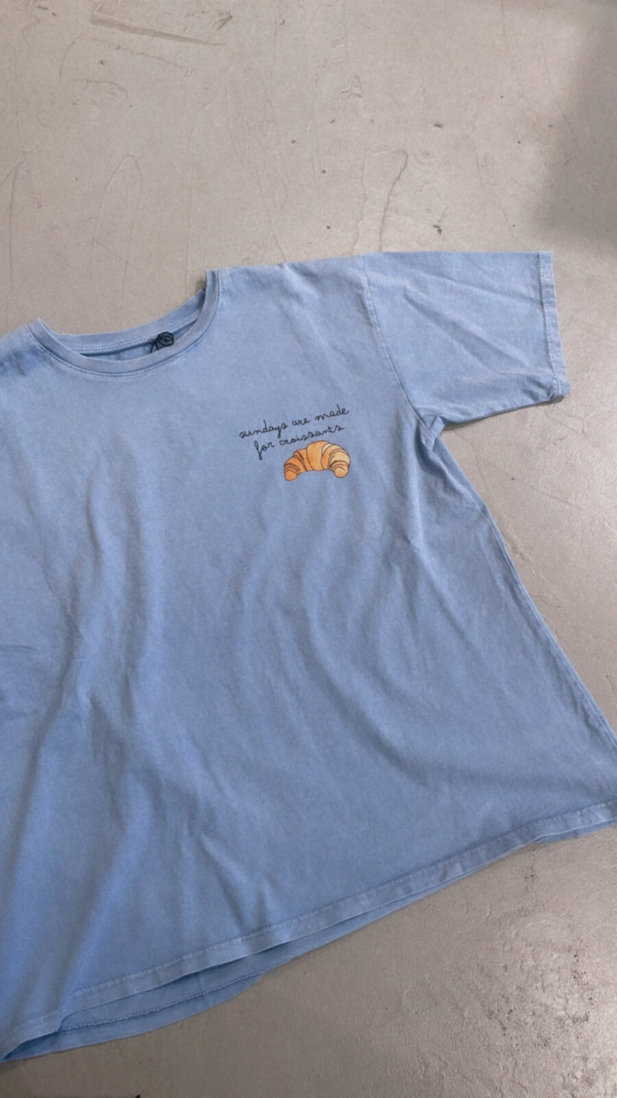 T-Shirt Croissant – Bild 2